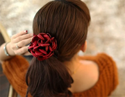 Rose Hair Ties