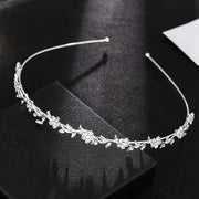 Crystal Rhinestone Headband Pearls Hairband