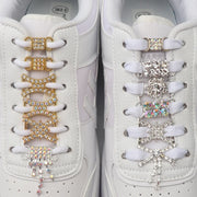 2Pcs Rhinestone AF1 Shoe Charms Colorful Jeweled Sneaker Charms